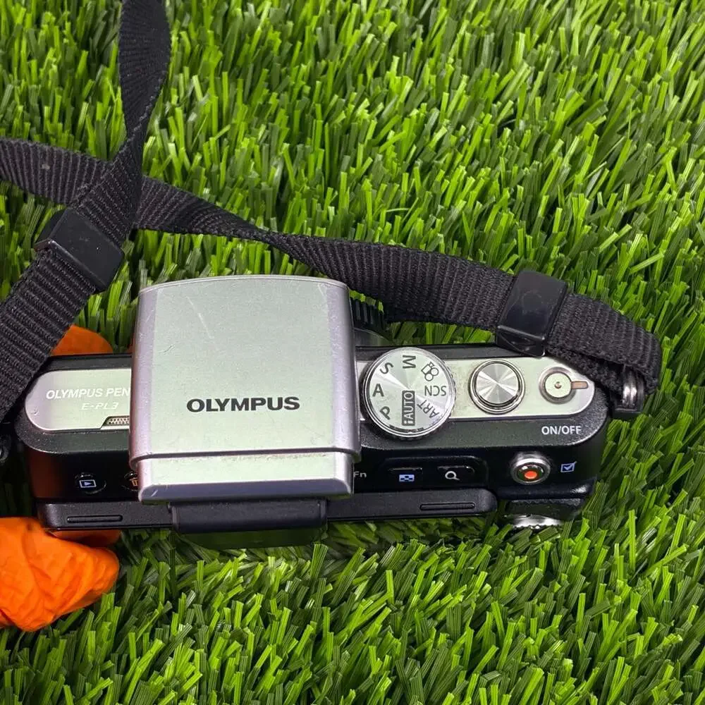 Olympus PEN Lite E-PL3 Mirrorless Digital Camera with Accessories